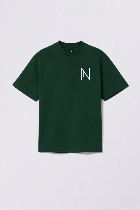 Signature Olive Oversized T-shirt