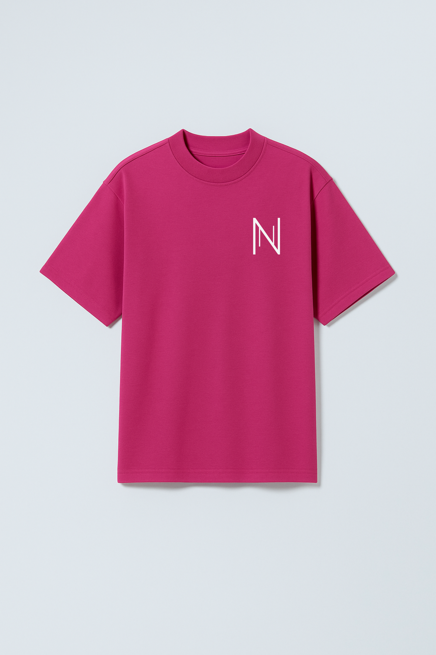 Signature Crimson Oversized Tshirt