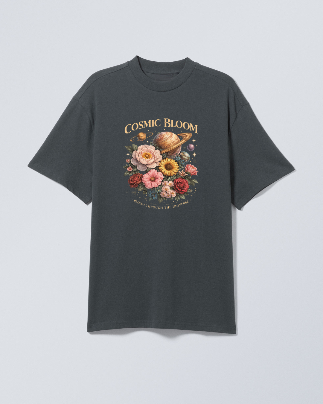 Cosmic Bloom Oversized Tshirt