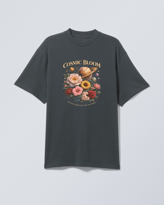Cosmic Bloom Oversized Tshirt