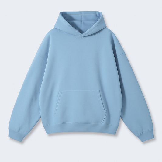 Sky Blue Oversized Hoodie
