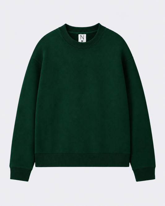 Deep Green Crewneck Sweatshirt