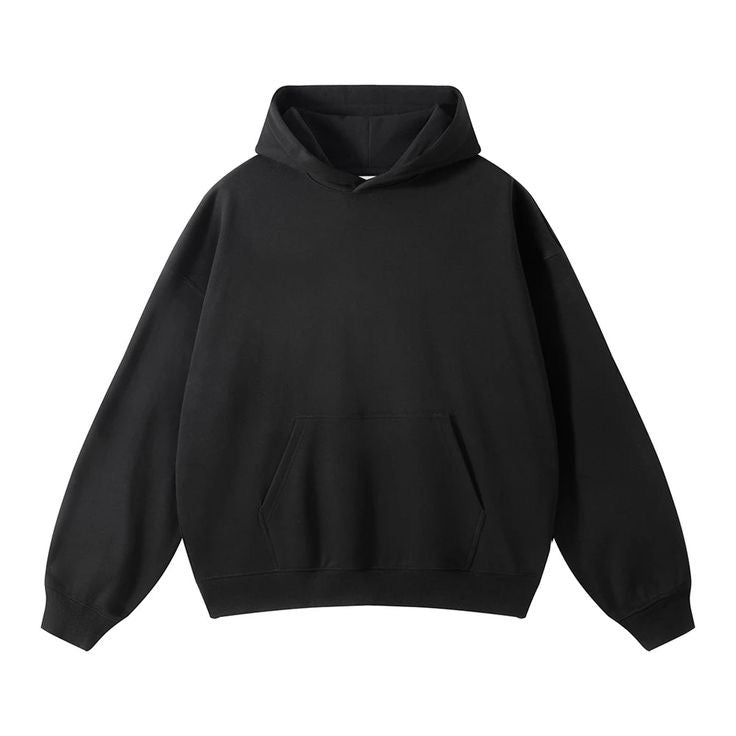 Basic Black oversized hoodie