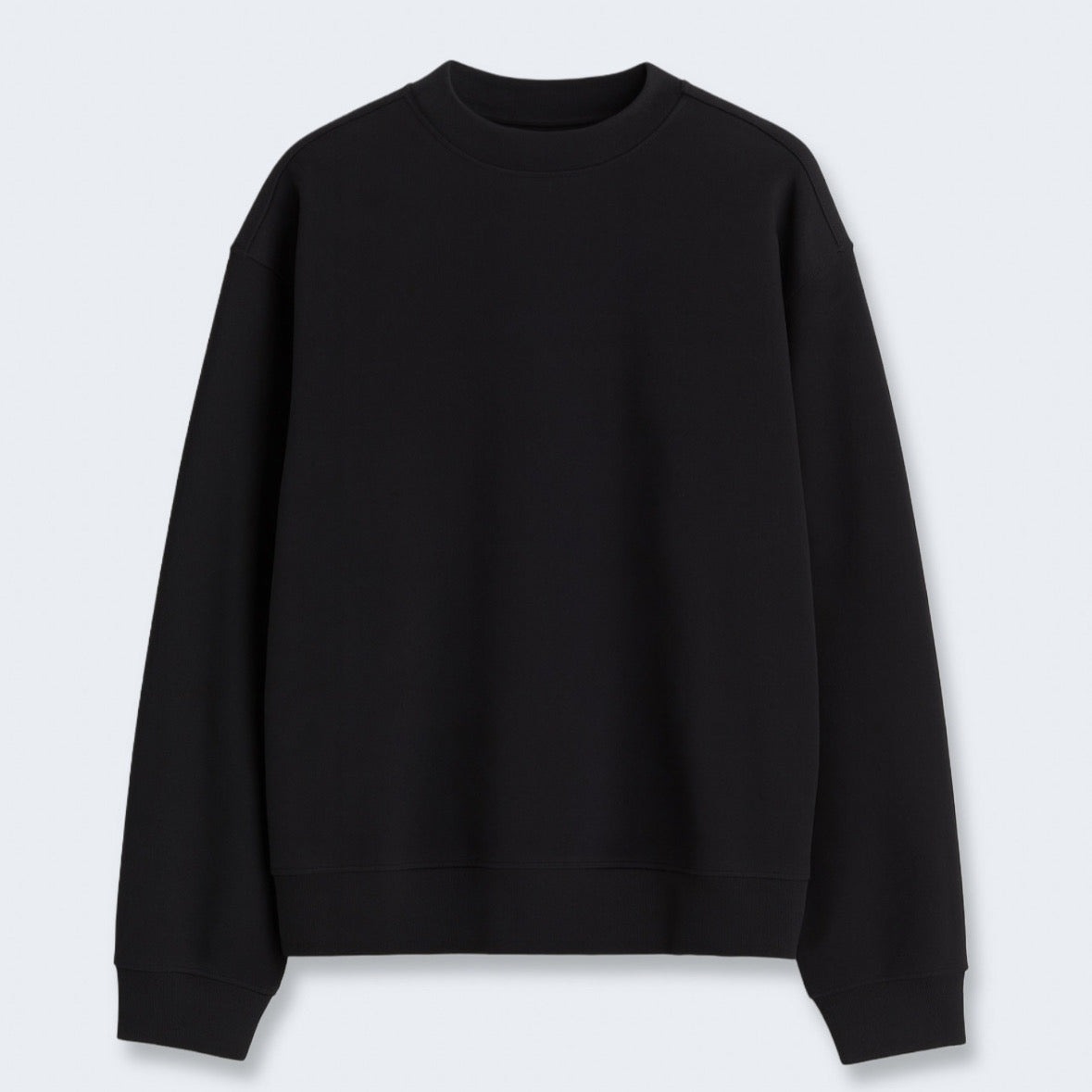 Black Crewneck Sweater