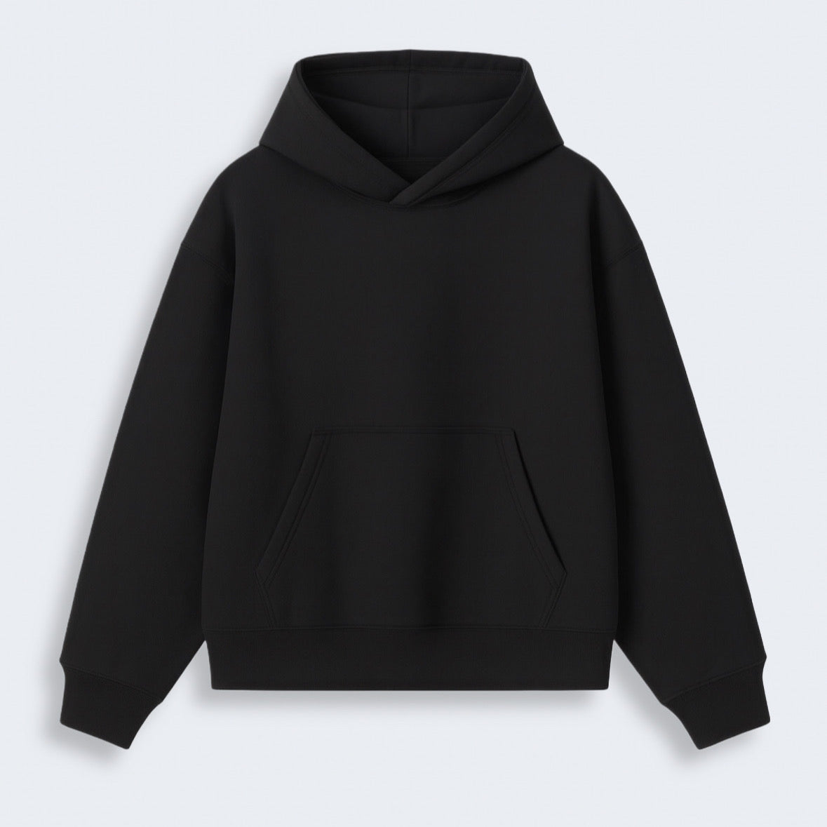 Black Oversized Hoodie