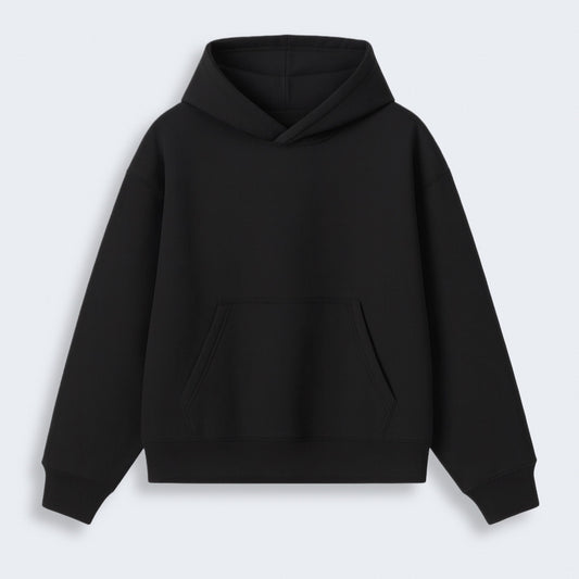 Black Oversized Hoodie