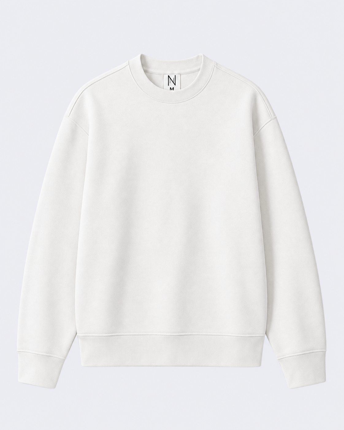 White Crewneck Sweatshirt
