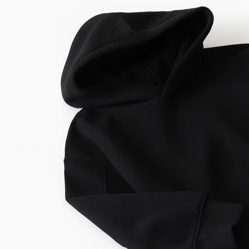 Black Oversized Hoodie
