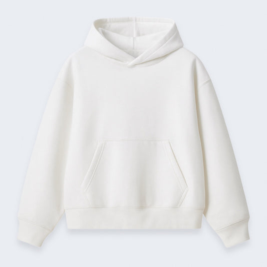 White Oversized Hoodie