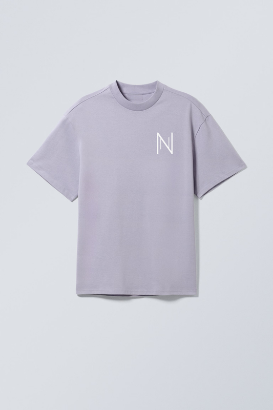 Signature Lavender Oversized Tshirt