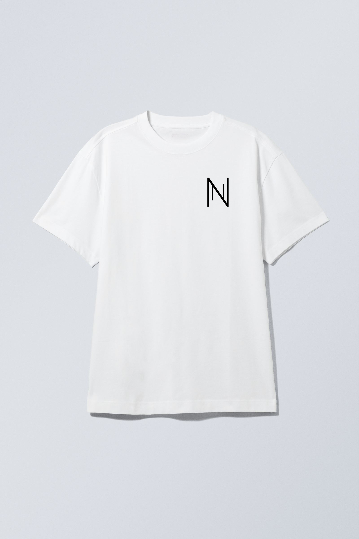 Signature White Oversized Tshirt