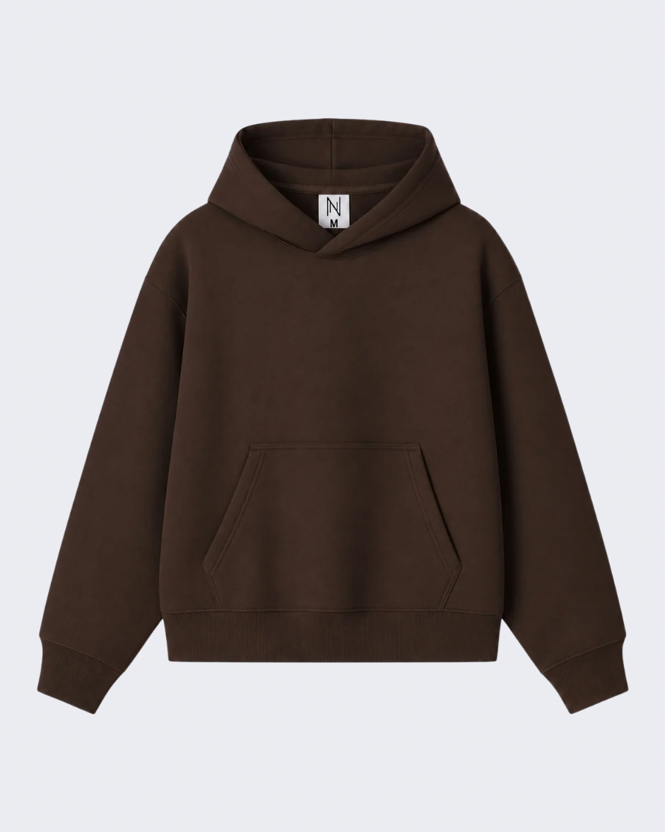 Brown Oversized Hoodie