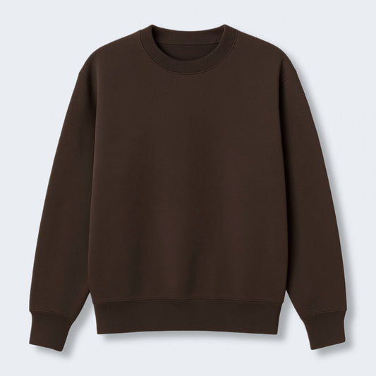 Brown Crewneck Sweater