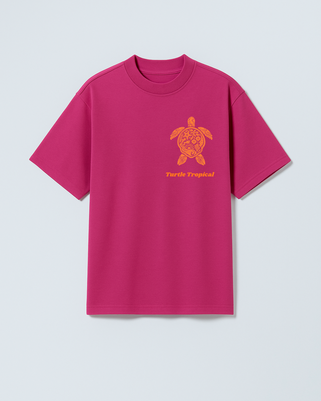 Turtle Tropical Oversized Tshirt