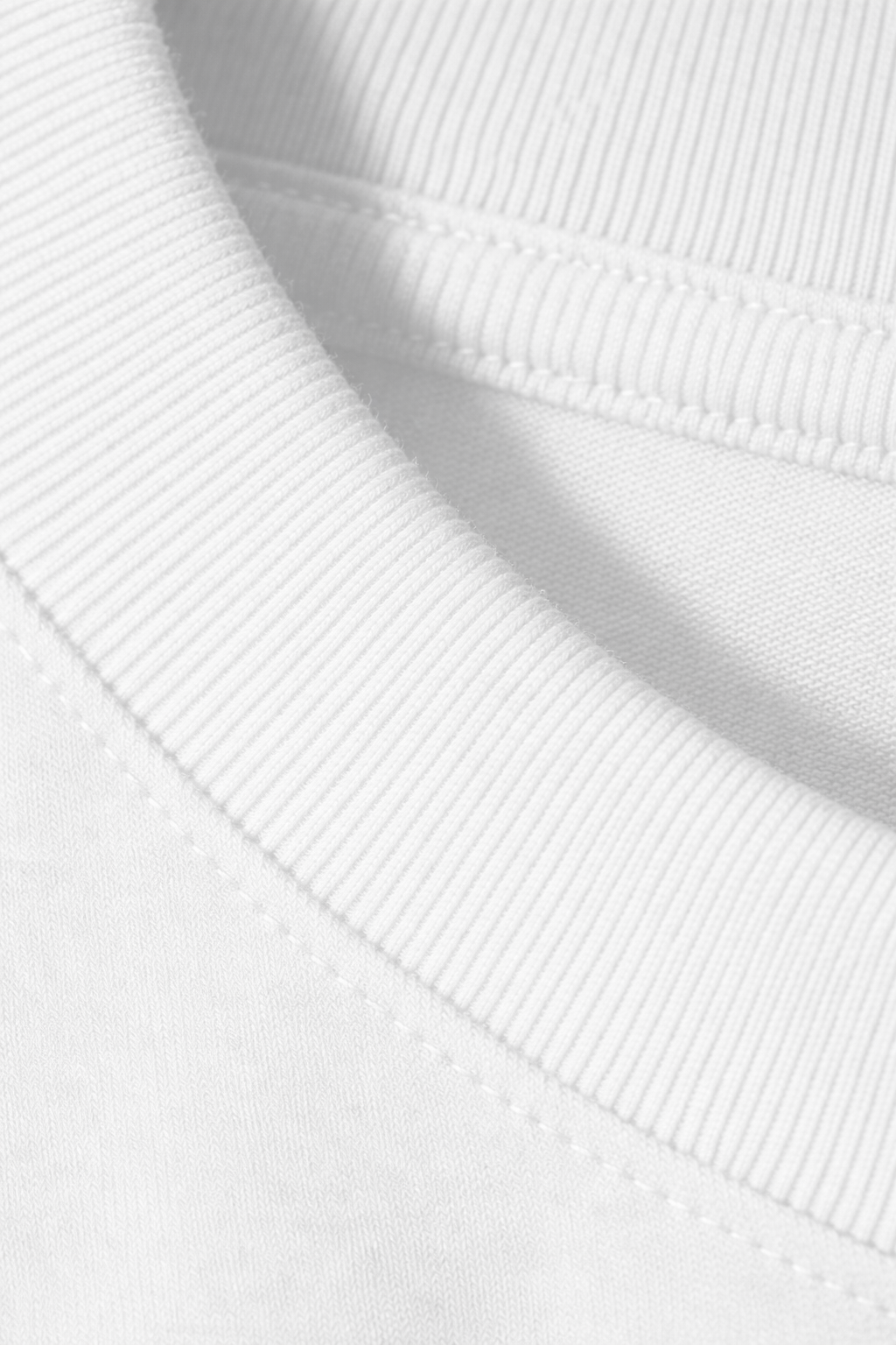 Signature White Oversized Tshirt