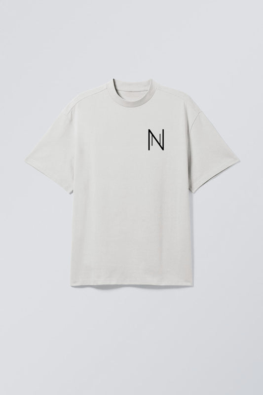 Signature Dusty Grey Oversized Tshirt