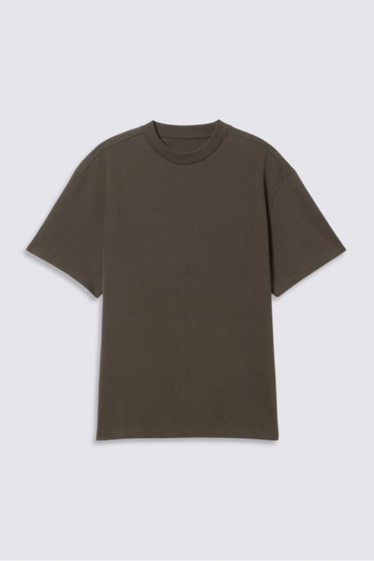 Earth Brown Oversized Tshirt