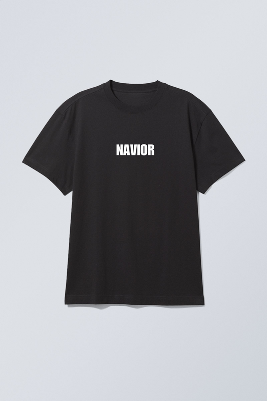 Signature Black Relaxed T-Shirt