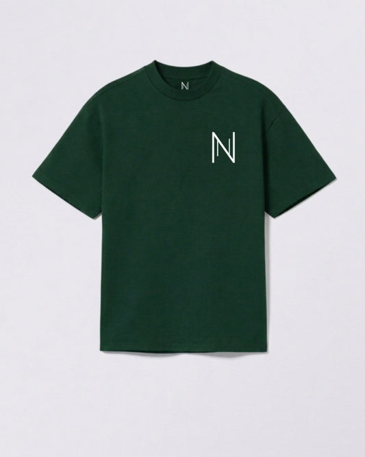 Signature Olive Oversized T-shirt