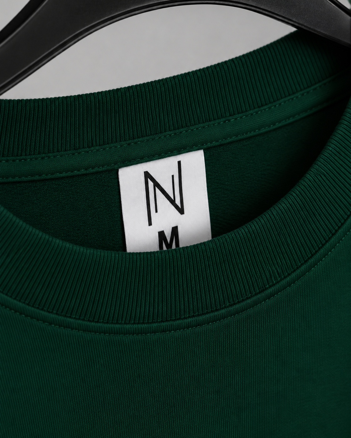 Signature Deep Green Crewneck Sweatshirt
