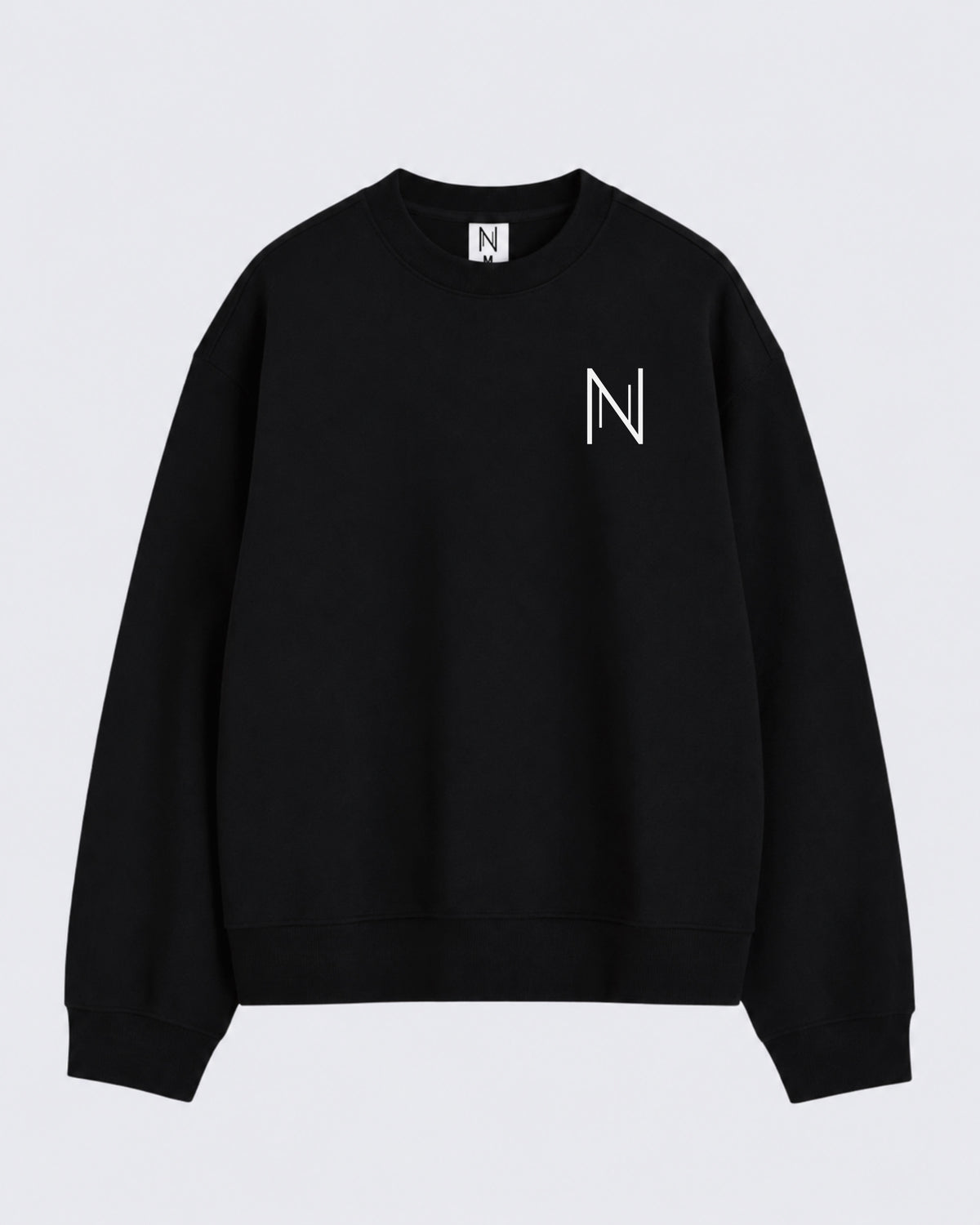 Signature Black Crewneck Sweatshirt