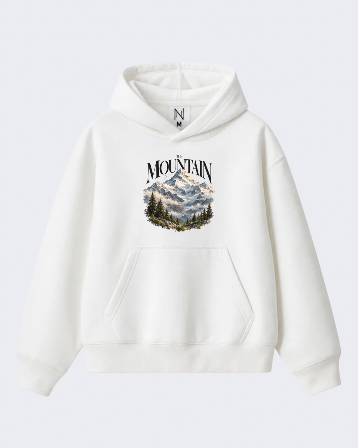 Mountain Peak Oversized Hoodie