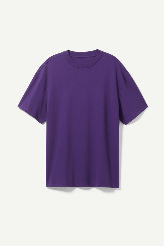 Basic Purple Oversized T-shirt