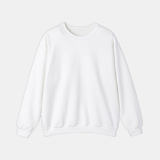 Basic White Crewneck