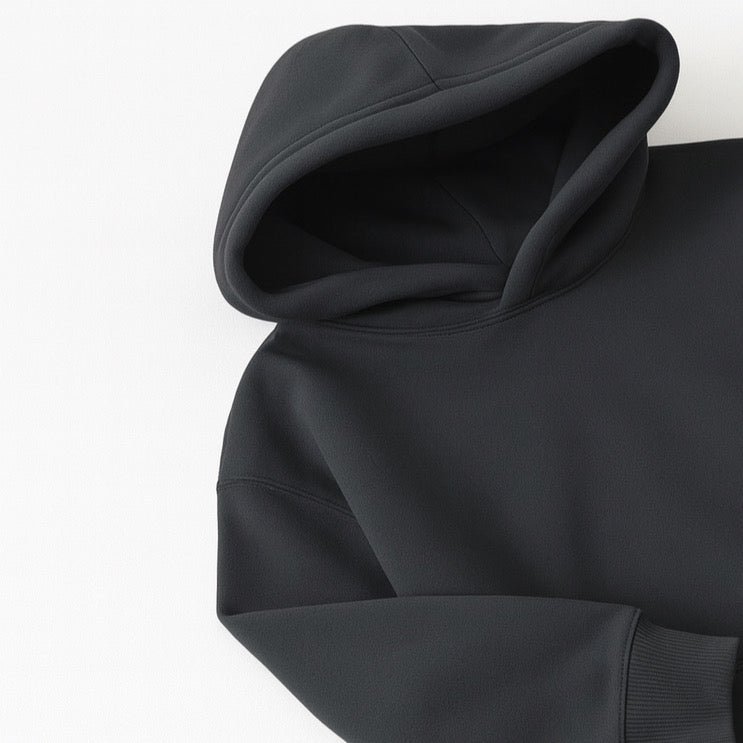 Dark Grey Oversized Hoodie