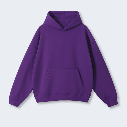 Royal Purple Oversized Hoodie