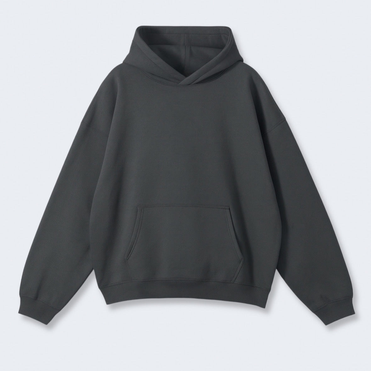 Dark Grey Oversized Hoodie