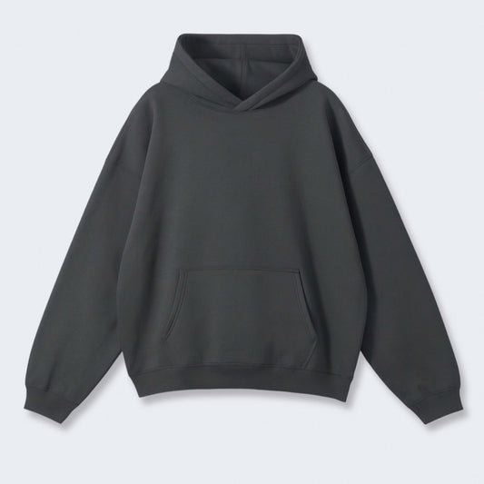 Dark Grey Oversized Hoodie