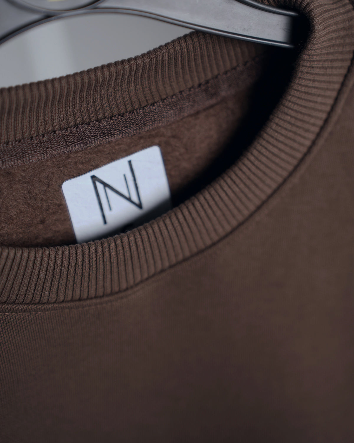 Signature Brown Crewneck Sweatshirt